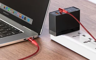 Kabel USB-C do USB-C Mcdodo CA-8321 100W 90 stopni1.2m czerwony - Kable - miniaturka - grafika 7