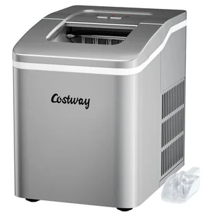 Costway Maszyna do lodu z funkcją czyszczenia 30 x 22 x 29,5 cm - Kostkarki do lodu - miniaturka - grafika 1