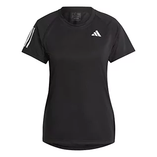 Koszulki i topy damskie - adidas Damska koszulka (Short Sleeve) Club Tee, Black, HS1450, M - grafika 1