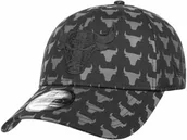 Czapki i chusty sportowe męskie - Czapka 9Forty Team Monogram Bulls by New Era, czarny, One Size - miniaturka - grafika 1
