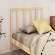 Inne meble do sypialni - Lumarko Wezgłowie łóżka, 95x4x100 cm, lite drewno sosnowe - miniaturka - grafika 1