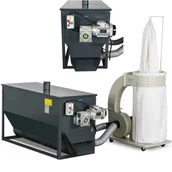 Inne urządzenia handlowo-usługowe - Chłodnica do obniżania temperatury pelletu do 300 kg/h 400 V 1500 W - miniaturka - grafika 1