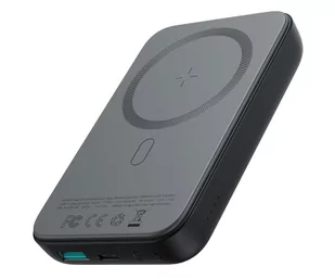 Joyroom Powerbank indukcyjny JR-W020 MagSafe 10000mAh, 20W + kabel USB-C 25cm, czarny - Powerbanki - miniaturka - grafika 1