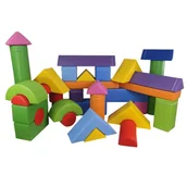 Zabawki sensoryczne - Zestaw kształtek piankowych dla dzieci, 33 elementów - miniaturka - grafika 1