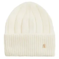 Czapki damskie - Czapka TH Timeless Beanie AW0AW16630 YBH (TH1181-c) Tommy Hilfiger - miniaturka - grafika 1