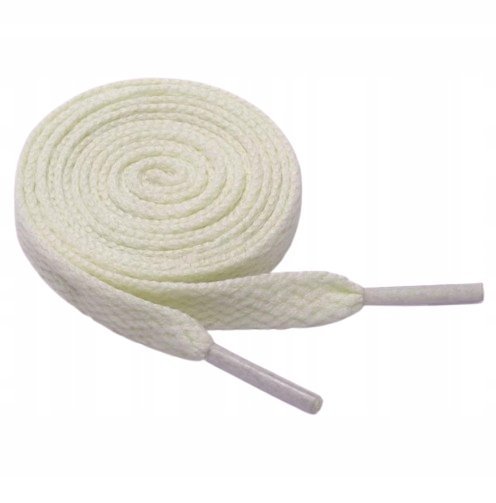 Sznurówki sznurowadła płaskie 8 mm 100 cm beżowy