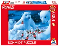 Puzzle - Schmidt Puzzle PQ 1000 Coca-Cola Niedźwiedzie polarne G3 - - miniaturka - grafika 1