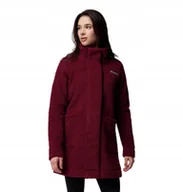 Kurtki damskie - Kurtka damska Columbia PANORAMA Long Jacket - Rich Wine S - miniaturka - grafika 1