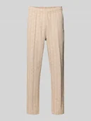 Spodnie sportowe męskie - Spodnie dresowe o kroju regular fit z dodatkiem bawełny - miniaturka - grafika 1