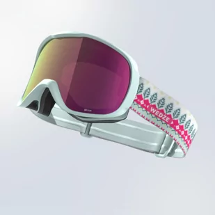 Gogle narciarskie i snowboardowe dla dorosłych i dzieci Wedze G 500 S3 - Gogle narciarskie - miniaturka - grafika 1