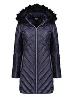 Kurtki damskie - Geographical Norway Płaszcz pikowany "Bondine" w kolorze granatowym - miniaturka - grafika 1