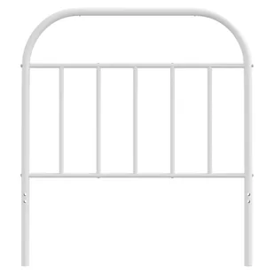 Metalowe wezgłowie, białe, 80 cm Lumarko! - Inne meble do sypialni - miniaturka - grafika 5