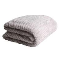 Koce - Koc MANA 150 x 200 cm jasny szary - miniaturka - grafika 1