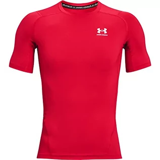 Koszulki męskie - Under Armour Męski T-shirt Comp Ss z krótkim rękawem 1361518-600-X-Small - grafika 1