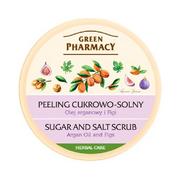 Peelingi do ciała - Green Pharmacy Body Care Argan Oil & Figs peeling cukrowo-solny 0% Parabens Silicones SLES SLS 300 ml - miniaturka - grafika 1