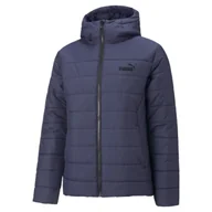 Kurtki i kamizelki sportowe męskie - Męska kurtka puchowa pikowana PUMA ESS Hooded Padded Jacket - miniaturka - grafika 1