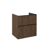 Szafki łazienkowe - ELITA  LOOK 60 2S ORZECH LINCOLN PDW  KOMODA PODWIESZANA 168689 - miniaturka - grafika 1