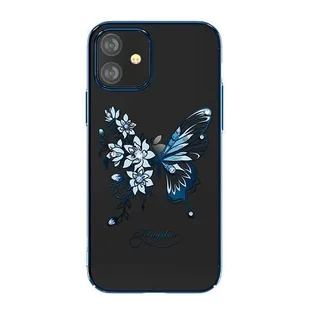 Kingxbar Butterfly Series-Blue iPhone 12 5.4'' - Etui i futerały do telefonów - miniaturka - grafika 1