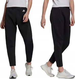 Spodnie Damskie Młodzieżowe Treningowe Termoaktywne Joggery Adidas Zne S - Spodnie damskie - miniaturka - grafika 1