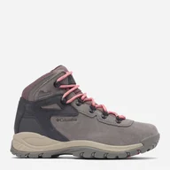 Buty trekkingowe damskie - Buty trekkingowe damskie niskie Columbia Newton Ridge Plus Waterproof Amped 1718821009 38 (7US) Szary/Różowy (195981616644) - miniaturka - grafika 1