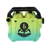 Słuchawki - GravaStar Sirius Earbuds Neon Green - miniaturka - grafika 1