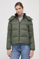 Kurtki damskie - Calvin Klein Jeans kurtka puchowa damska kolor zielony zimowa - miniaturka - grafika 1