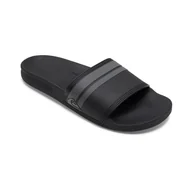 Klapki i japonki męskie - Męskie Klapki QUIKSILVER RIVI SLIDE SNDL AQYL100867-XKKS – Czarny - miniaturka - grafika 1