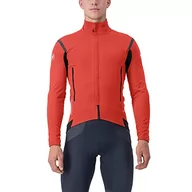 Kurtki męskie - CASTELLI 4522511-642 PERFETTO RoS 2 JKT MĘSKA Kurtka POMPEIAN RED/BLACK REFLEX Rozmiar XL - miniaturka - grafika 1