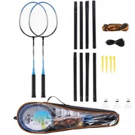 Badminton - Zestaw Do Badmintona 6W1 Paletki Rakietki Lotki - miniaturka - grafika 1