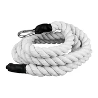 Sprzęt wspinaczkowy - Lina treningowa do wspinaczki bawełniana UNDERFIT 4 m - miniaturka - grafika 1