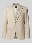 Marynarki męskie - Marynarka na 2 guziki z kołnierzem z połami - miniaturka - grafika 1