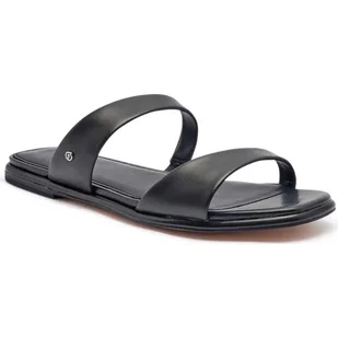 Michael Kors Skórzane klapki JAIDA - Klapki i japonki damskie - miniaturka - grafika 1