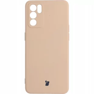 Bizon Etui Case Silicone Oppo Reno 6 5G jasnoróżowe BCSOPR65GLPN - Etui i futerały do telefonów - miniaturka - grafika 1