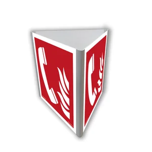 BF806 TELEFON BEZPIECZEŃSTWA (3D DOŚCIENNY), PN - PŁYTA PCV 1MM; (350X350MM) - Systemy ekspozycyjne i znaki informacyjne - miniaturka - grafika 1