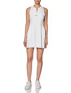 Koszulki i topy damskie - NIKE DX1427-100 W NK DF CLB Dress T-Shirt Damski Biały/Black M, Biały/czarny, M - miniaturka - grafika 1