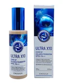 Podkłady do twarzy - Enough, Ultra X 10 Foundation SPF50+ PA+++ 100 g #13, Ultra nawilżający podkład do twarzy wyrównujący koloryt, 100g - miniaturka - grafika 1