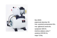 Pompy wodne - NAC Hydrofor BSE80-19-K - miniaturka - grafika 1