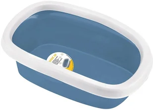 Kaku tualete Sprint 10 43x31x14cm zila/balta 8003507967106 - Kuwety dla kotów - miniaturka - grafika 1