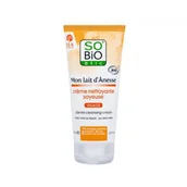 Kremy oczyszczające - So Bio etic jedwabisty krem do mycia twarzy z mlekiem oślim, 150 ml - miniaturka - grafika 1