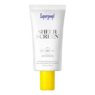 Supergoop! - Sheerscreen - Filtr Przeciwsłoneczny Spf 30 Pa+++ - Sheerscreen Mineral Spf30 45ml - Dla Kobiet - Kremy do twarzy z filtrem - miniaturka - grafika 1