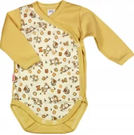 Body dla niemowląt - Body KOPERTOWE 100% Bawełna OSIOŁEK BEŻ r 56 KLEKLE - miniaturka - grafika 1