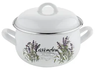 Garnki - Garnek emaliowany EMALIA PLESZEW, Pyza, Z/P, Florensis, 18 cm, 3l - miniaturka - grafika 1