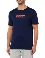 Koszulki męskie - FILA koszulka męska battweiler, Black Iris, XS - miniaturka - grafika 1