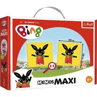 Gry planszowe - Trefl Memo Maxi Bing Nowa - miniaturka - grafika 1