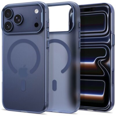 Etui TECH-PROTECT MagZero MagSafe do Apple iPhone 17 Pro/18 Pro Granatowy matowy
