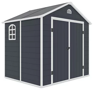 Domek Na Narzędzia Vermont 8X6 Cold Grey - Altany ogrodowe - miniaturka - grafika 1