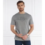 Koszulki męskie - Gant T-shirt | Regular Fit - miniaturka - grafika 1