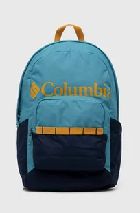 Columbia plecak damski kolor niebieski duży wzorzysty - Plecaki - miniaturka - grafika 1