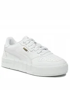 Sneakersy damskie - B3B201 Białe Sneakersy 'cali Court Lth Wns' Puma 40.5 - miniaturka - grafika 1
