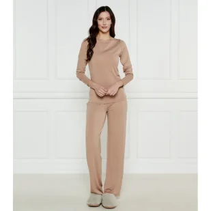 Emporio Armani Piżama Regular Fit z dodatkiem wełny - Piżamy damskie - miniaturka - grafika 1